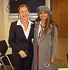 Pippa with Neishaa Gharat, a UKTI delegate